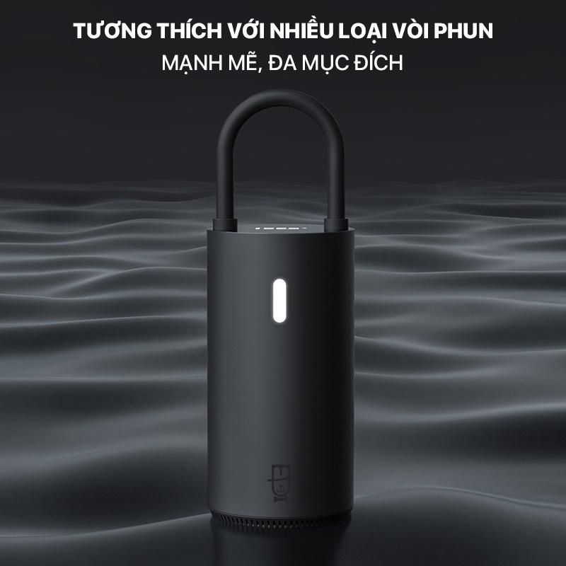 Bơm lốp ô tô Mojietu CQB01MC máy bơm sạc nhanh chính hãng cao cấp - Minh Tín Shop