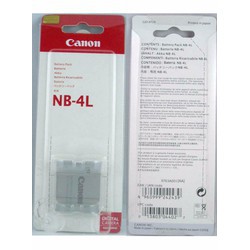 Pin Máy ảnh Canon NB-4L, Dung lượng cao