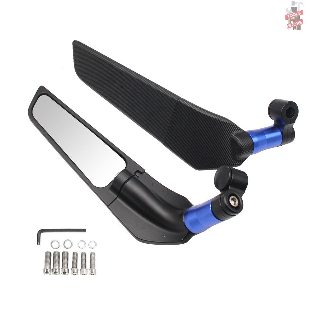 Bộ 2 Cánh Gió Xoay 90 A624 Chuyên Dụng Cho Kính Chiếu Hậu Xe Mô Tô° Gương Bên Có Thể Điều Chỉnh Xoay Mới Đến