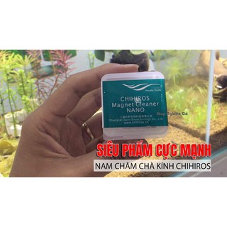 Nam châm lau kiếng chihiros magnet cleaner mini lực hít cực mạnh