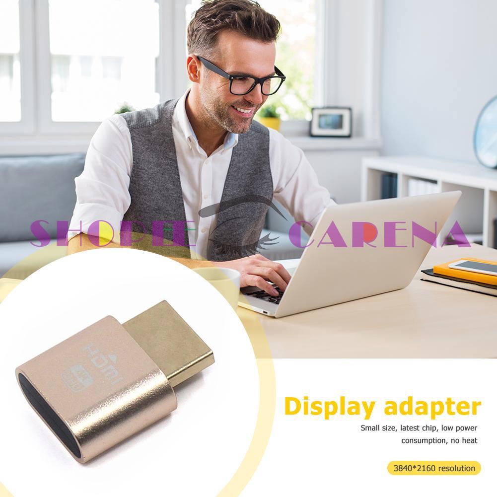 HDMI Male Virtual Display Adapter 4K Video Emulator Dummy Plug | BigBuy360 - bigbuy360.vn