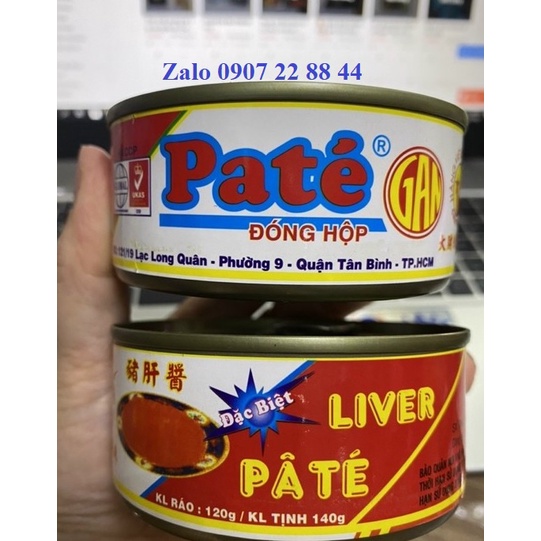 10 HỘP PATÊ  ĐẠI TÀI 140gr