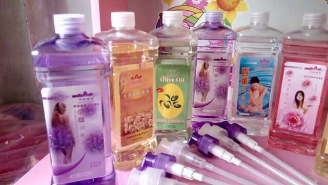 (Tinh dầu mát xa body dùng trong spa và TMV