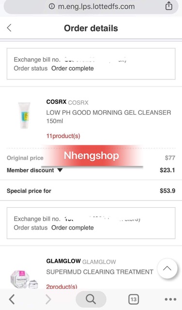 Sữa Rửa Mặt Cosrx Low PH Good Morning Gel Cleanser