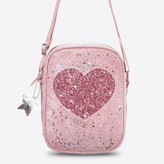 TÚI ĐEO CHÉO CLEVER HIPPO SPARKLE HỒNG