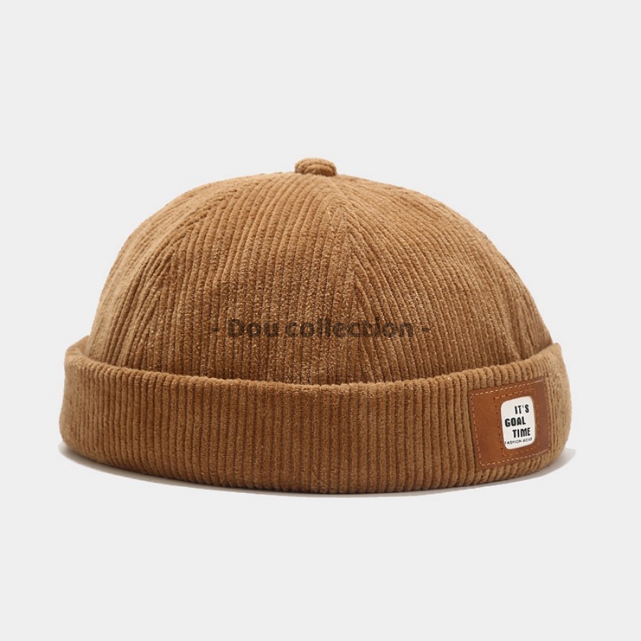 [Nowship2h] Mũ Nón (Miki Hat) Vải Nhung Tròn Dưa Hấu Không Vành Cao Cấp Unisex Phong Cách Rento - Demin - Mã NV035