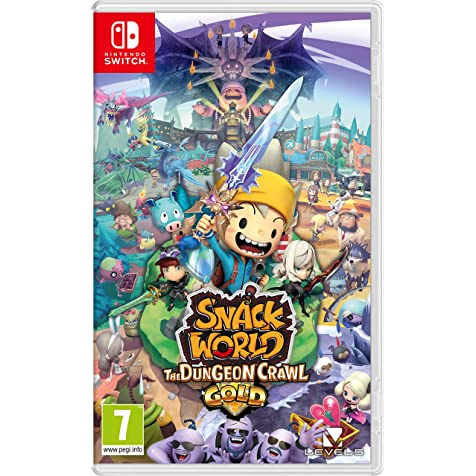 Game Snack World: The Dungeon Crawl Gold - Nintendo Switch