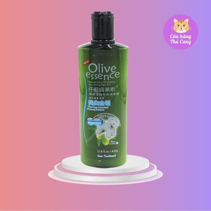 Sữa Tắm Cho Chó Mèo Cún Con Olive Mastercare Sos - 450ml/chai