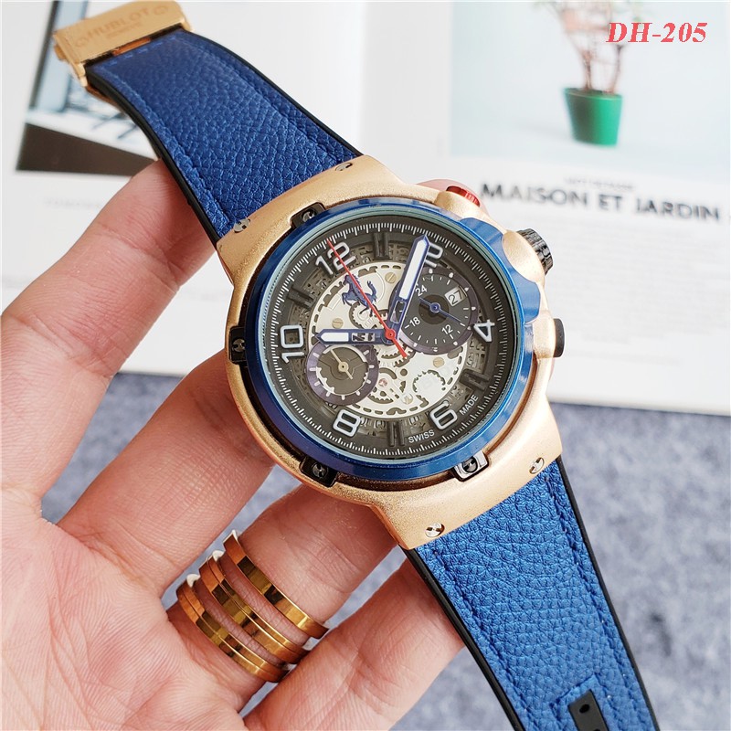 Đồng hồ nam Hublot bản sport Ferari cao cấp hộp hãng bảo hành 12 tháng DH205