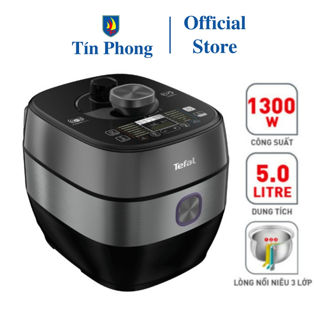 Nồi áp suất điện Tefal Smart Pro CY638868 - 5L, 1000W