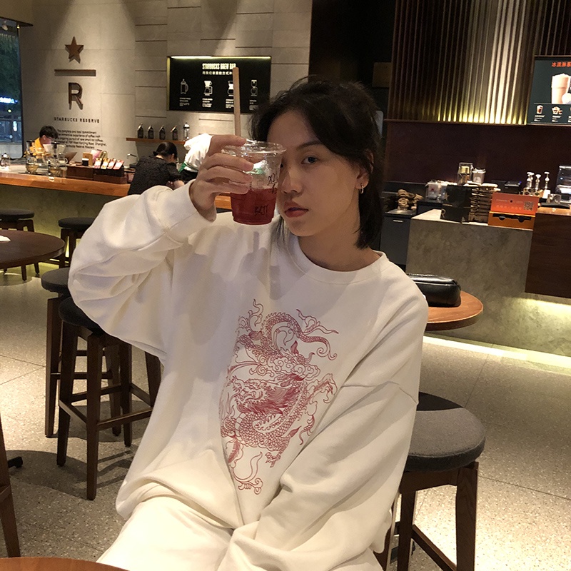 NRVP Áo Hoodie Thiết Kế Đơn Giản Thời Trang Hàn Quốc Cho Nữ