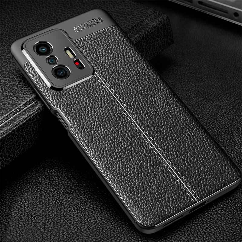 Ốp Điện Thoại Da Mềm Chống Sốc Cho Xiaomi 11T Pro Redmi Note 11s 10s P