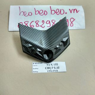 Ốp chụp lái nvx cacbon và mạ crôm