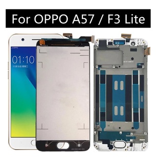 Màn hình lcd cùng bộ cảm ứng thay thế cho oppo a57 f3 lite