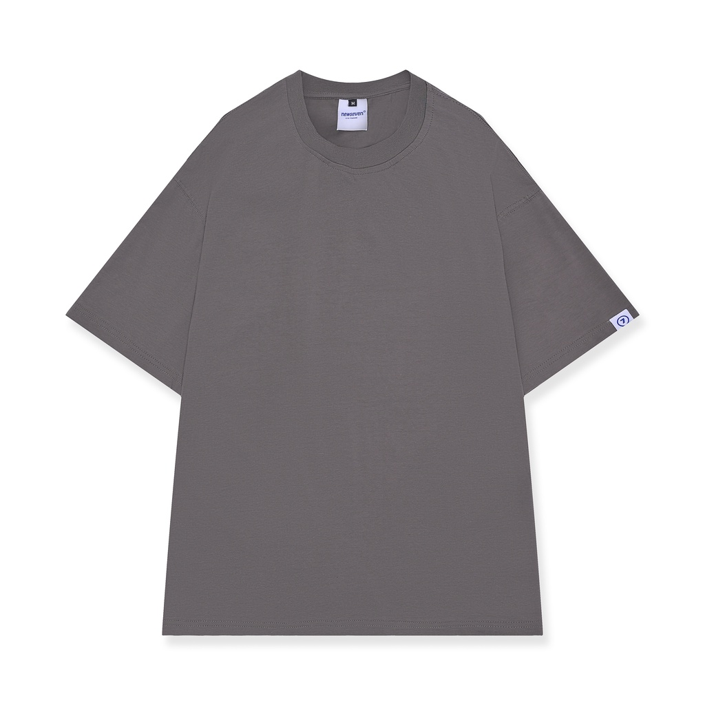 Áo thun Unisex N7 Basic Tee phông trơn nam nữ tay lỡ oversize form rộng 12 màu