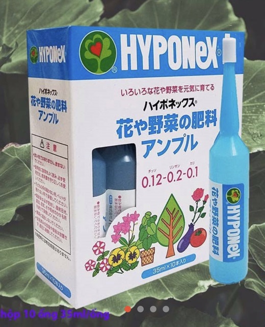 1 ống phân bón cung cấp dinh dưỡng dạng ống Hyponex