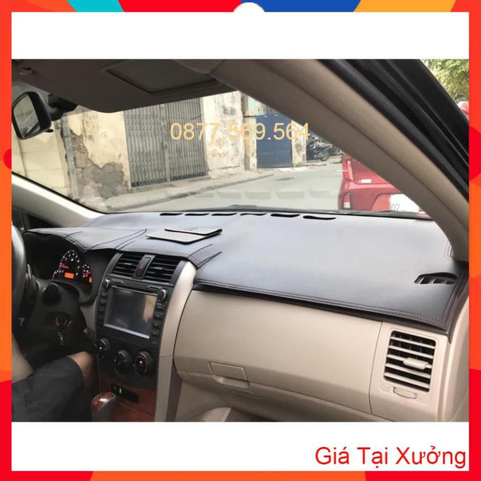 GIÁ XƯỞNG-THẢM TAPLO TOYOTA ALTIS-DA VÂN CARBON-NHUNG LÔNG CỪU