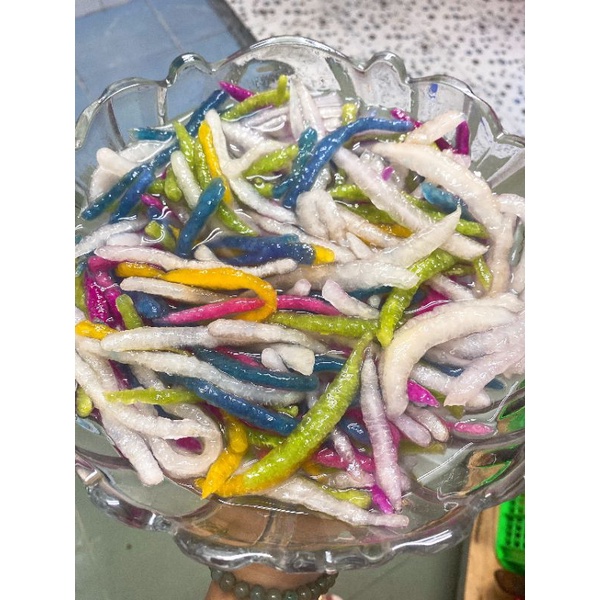 Cùi bưởi đã tẩm bôt năng dạng sợi 1kg