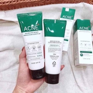Sữa Rửa Mặt Chuyên Biệt Cho Da Dầu Mụn, Nhạy Cảm SOMEBYMI AHA-BHA-PHA 30