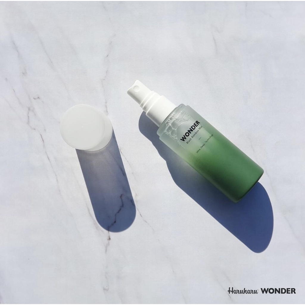 Xịt Khoáng thuần chay HARUHARU WONDER BLACK BAMBOO 80ml