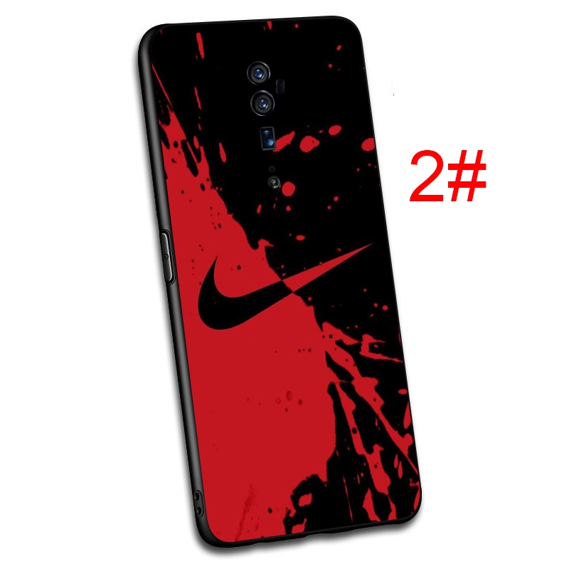 Ốp điện thoại mềm hình logo Nike cho Realme C2 C3 2 3 5 6 Pro 5i 5S X Lite Q XT X2 X50 A5