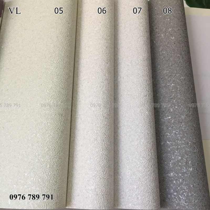 Giấy Dán Tường Hàn Quốc Vân Đá Lụa Không Keo Khổ 1.06 x 15.6 m (16m2/cuộn) Nhiều Màu Lựa Chọn