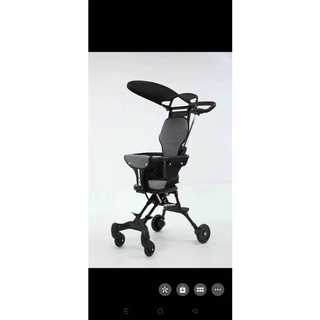 FREESHIP XE ĐẨY GẤP GỌN THÔNG MINH,XE ĐẢY GẤP GỌN 2 CHIỀU KÈM ĐỆM