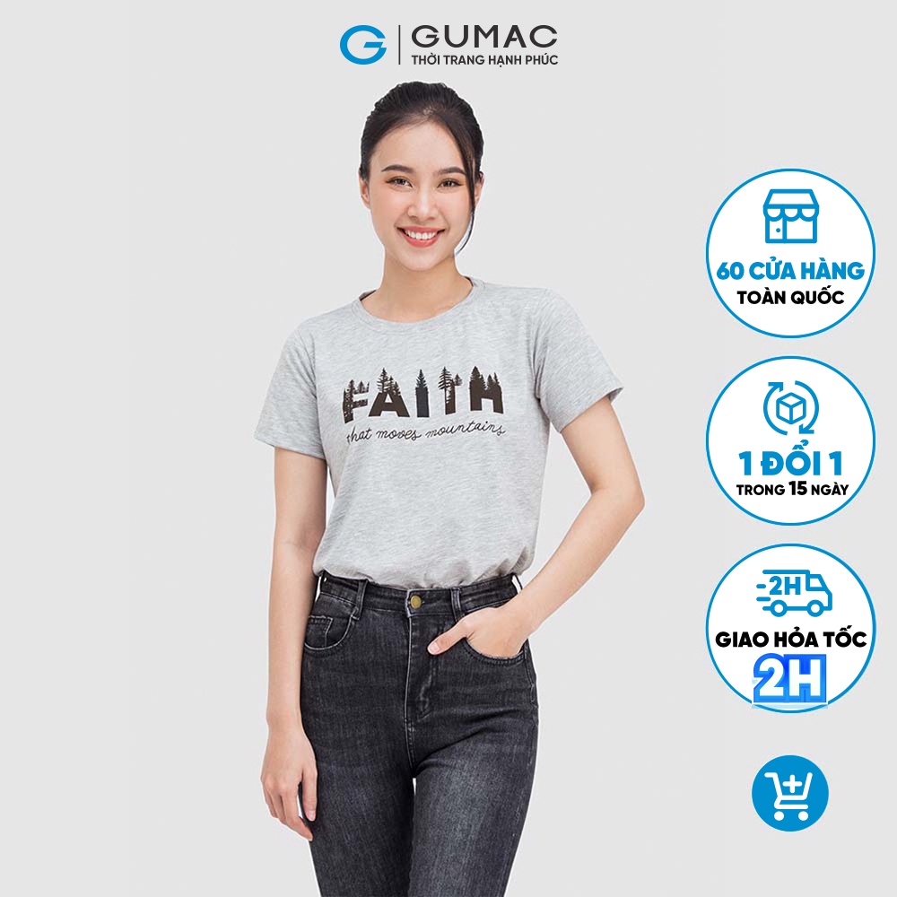 Áo thun in hình ATC05006 Thời trang GUMAC