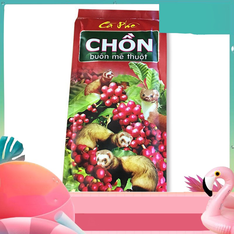 [ ĐỪNG BỎ QUA CƠ HỘI THƯỞNG THỨC ] Cà phê pha Phin truyền thống Chồn Buôn Mê Thuộc của công ty Cao Đại Nguyên 500gr NXG