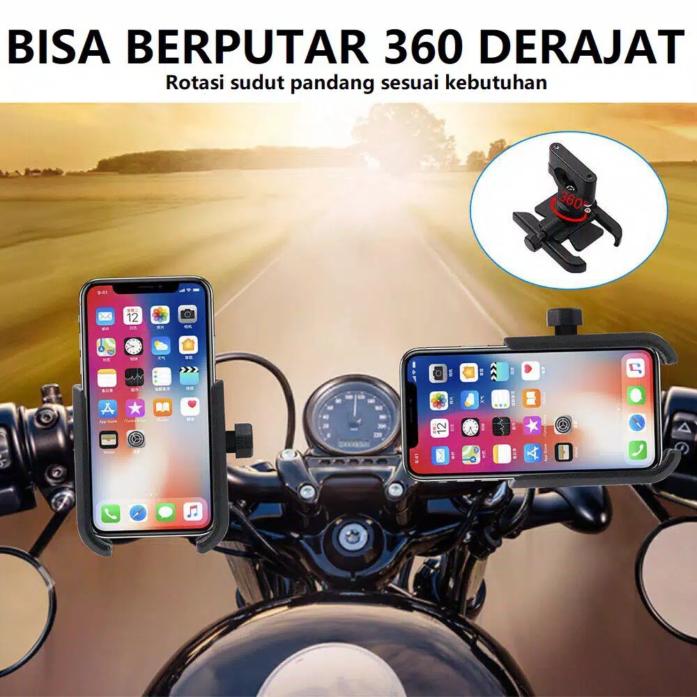 Mobile Giá Đỡ Điện Thoại Gps Bằng Nhôm Adv Pcx Nmax Aerox Lexi Nmax 2020 Cb Vixion Mio Beat Vespa