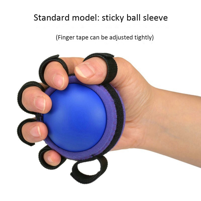 Hand Grip PU Ball Finger Practice Hemiplegia Exercise Muscle Power Rubber Rehabilitation Training Gripper