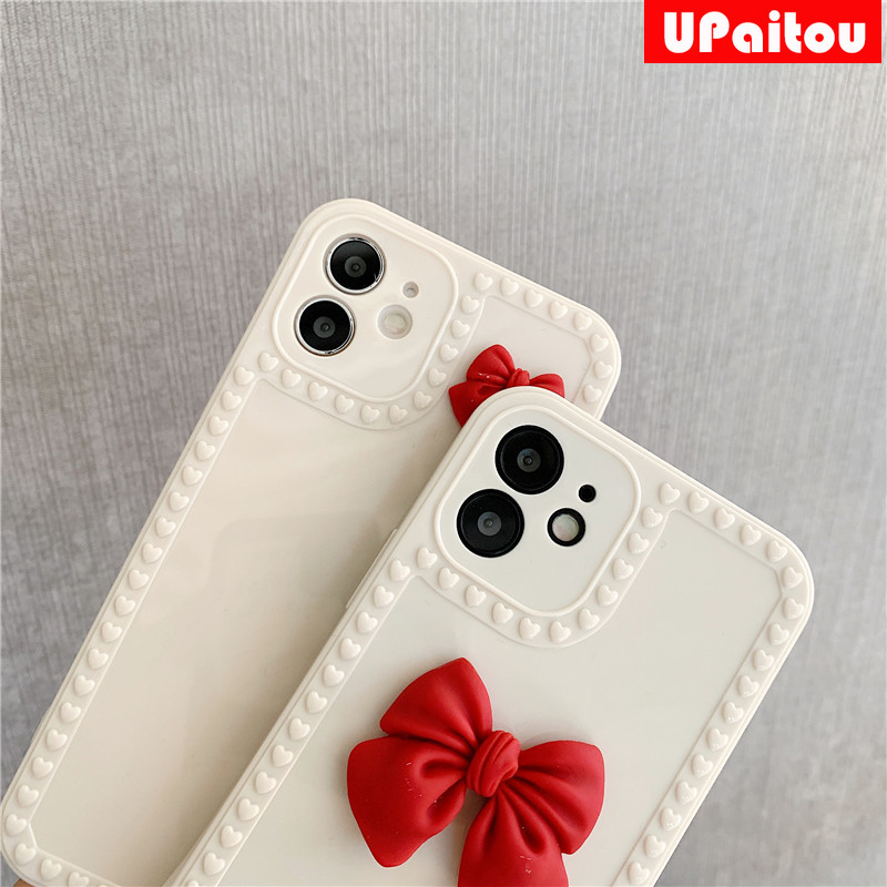 Iphone 12 11 Pro Max 12 Mini Se 2020 Xs Max Xr X Xs 7 8 Plus ốp điện thoại Họa Tiết Hình Nơ Dễ Thương Cho | BigBuy360 - bigbuy360.vn