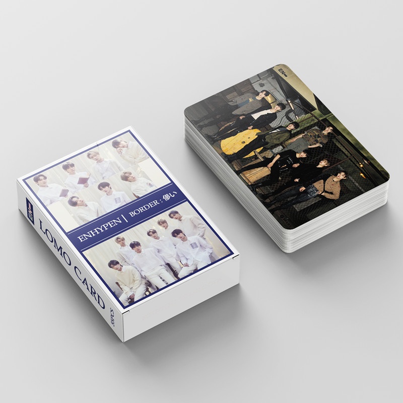 Hộp thẻ ENHYPEN Album Photocard HEESEUNG JAY Lomo Card 55 cái / hộp