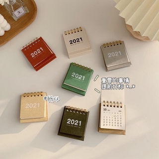 Lịch Để Bàn 2021 Thiết Kế Đơn Giản