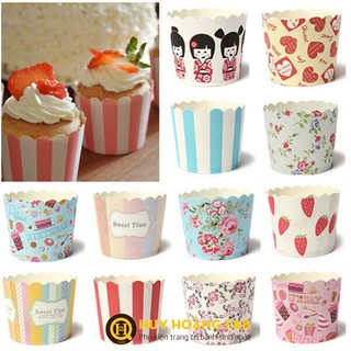 Ly giấy cupcake - Ly bánh nướng