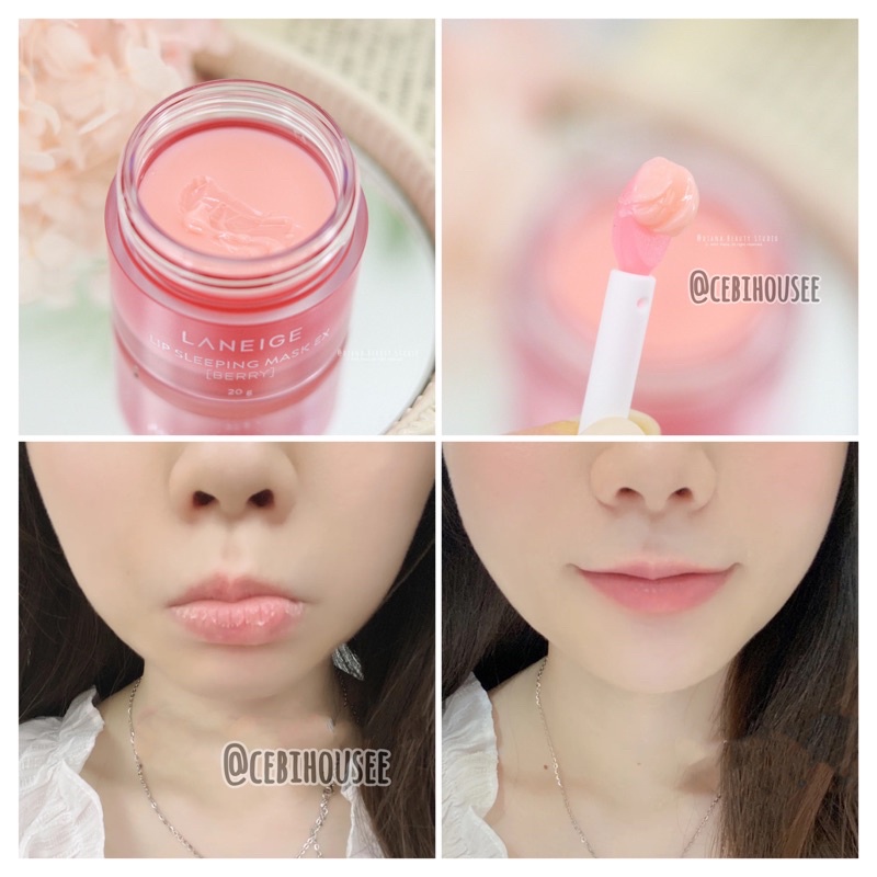 Mặt nạ ngủ môi 𝐋𝐚𝐧𝐞𝐢𝐠𝐞 Lip Sleeping Mask