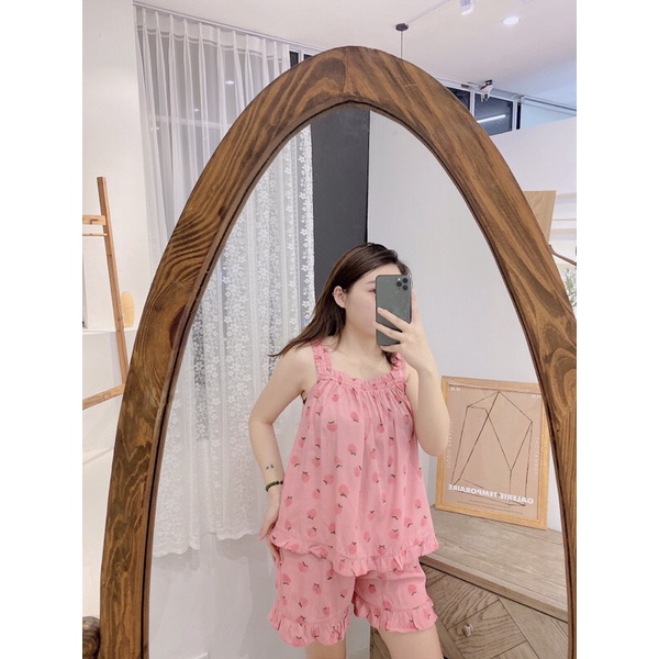 Bộ PIJAMA / Pizama BỘ HAI DÂY MẶC NHÀ CHẤT ĐŨI LANH SIÊU MÁT | BigBuy360 - bigbuy360.vn