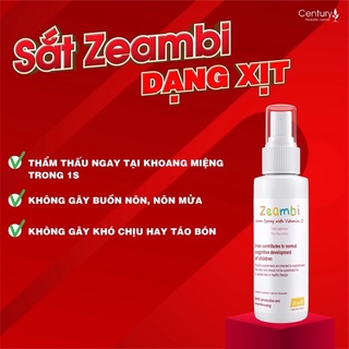 Sắt xịt Zeambi