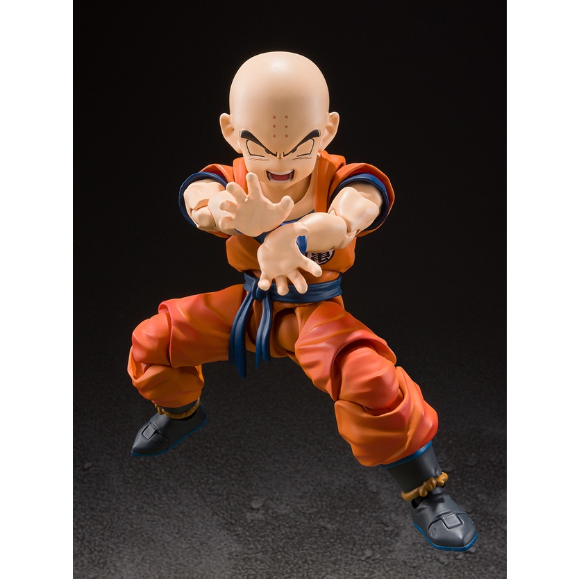 [NEW] Mô hình đồ chơi chính hãng Bandai SHF Krillin 3.0 Earth's Strongest Man - Dragon Ball Series