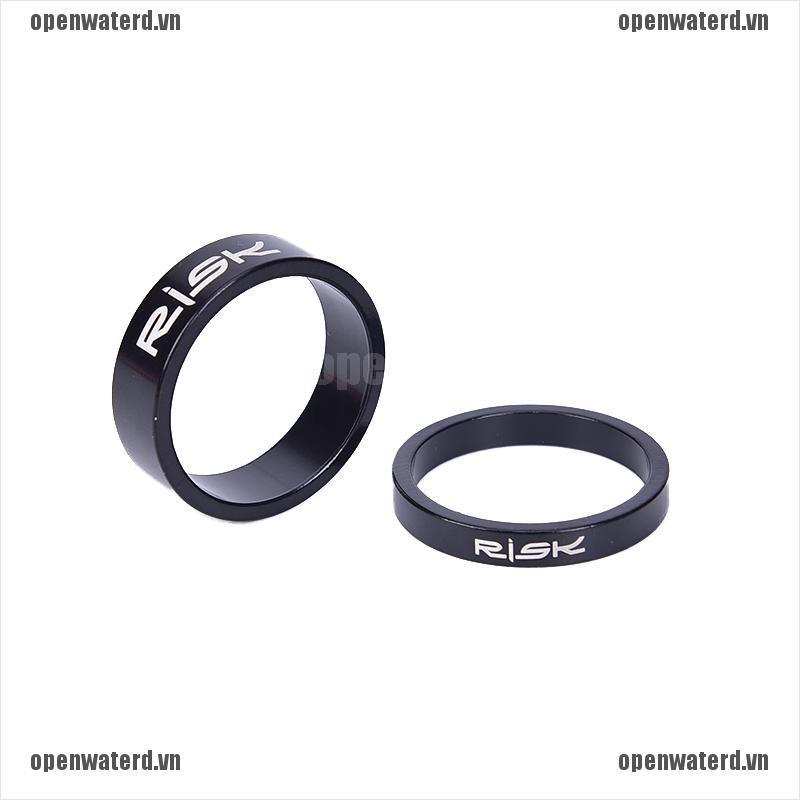 Set 4 vòng hợp kim nhôm chêm cổ xe đạp 5/ 10mm