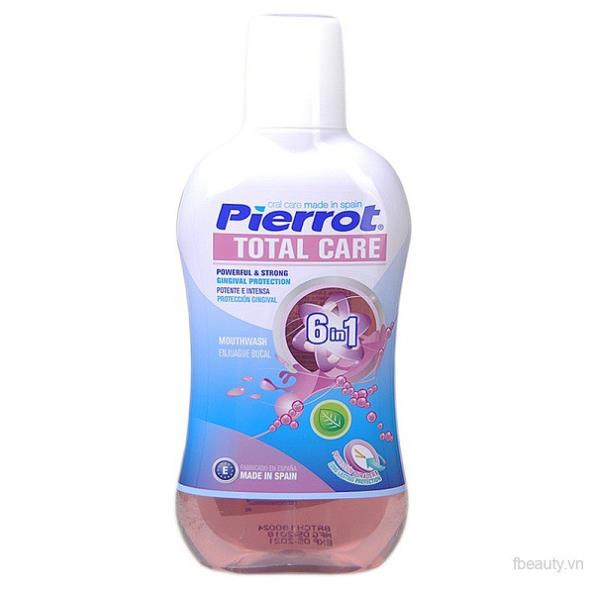 Nước súc miệng diệt khuẩn chăm sóc răng toàn diện Pierrot 6 trong 1 500ml nhập khẩu thổ nhĩ kỳ