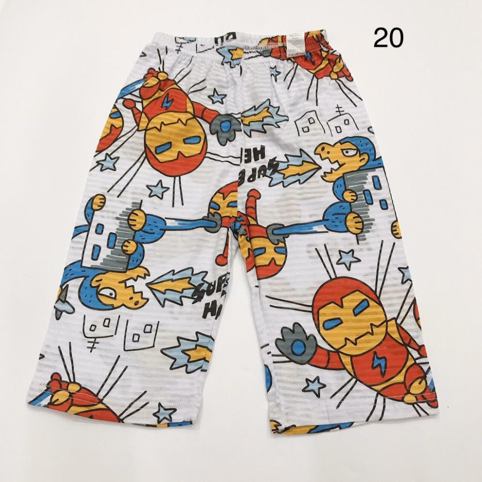 [Organic cotton] Quần lửng cotton giấy May-kids xuất Hàn size 110 (16-17kg)