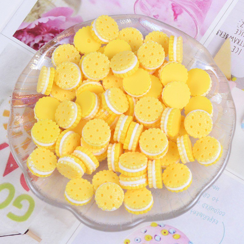 Set 10 Túi Bánh Quy Bằng Nhựa Dễ Thương Dùng Để Làm Đồ Trang Sức Thủ Công