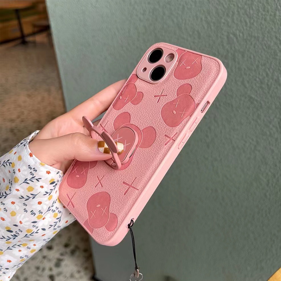 Ốp Điện Thoại In Hình kaws Có Dây Đeo Cho iphone 15 pro max 14 pro max 13 pro max i13 11 pro max i11 x xr xs max 7plus 8plus 12 pro max