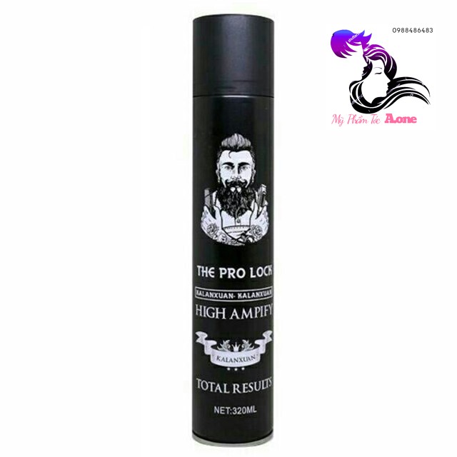 COMBO Gôm Xịt Tóc The Pro Lock Ami + Sáp Vuốt Tóc Sawensito Deiuxe Hair Wax + Lược