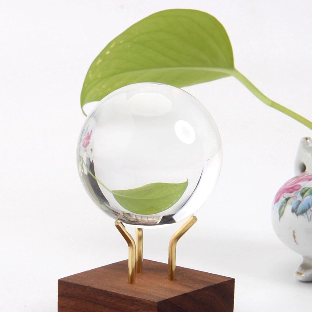 FAY Giá Đỡ Quả Cầu Pha Lê Bằng Đồng Thau Hình Vuông Dùng Trang Trí Nhà Cửa