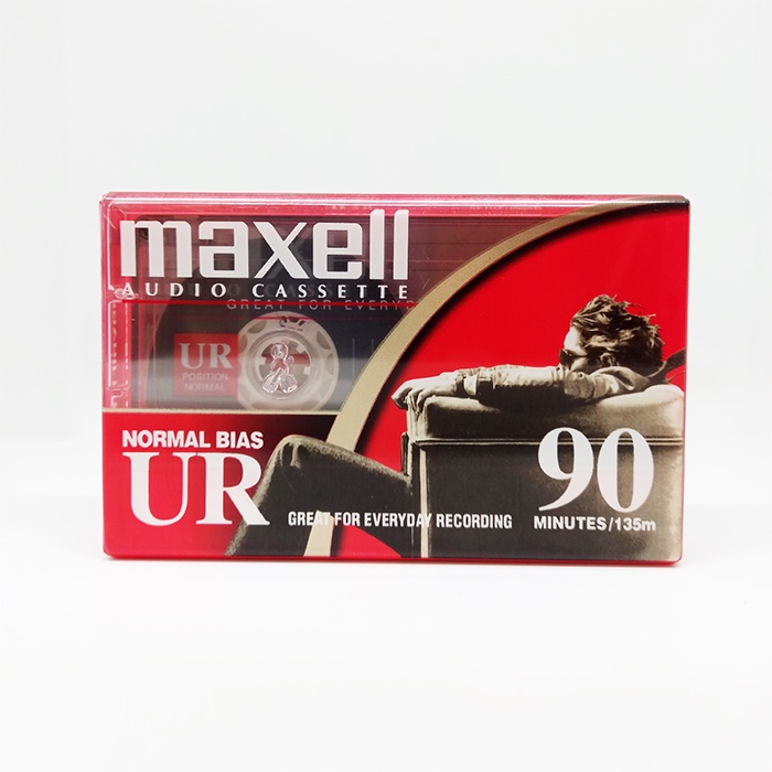 băng cassette maxell băng trắng mới 100% hàng sưu tầm