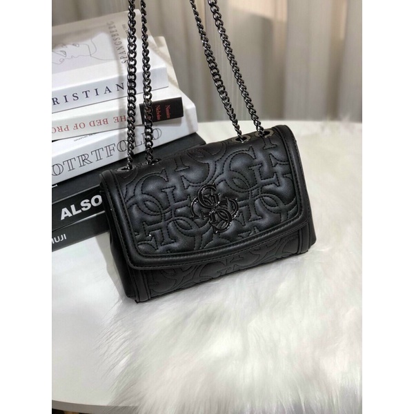 GUESS NEW WAVE CONVERTIBLE CROSSBODY / code : VM747578