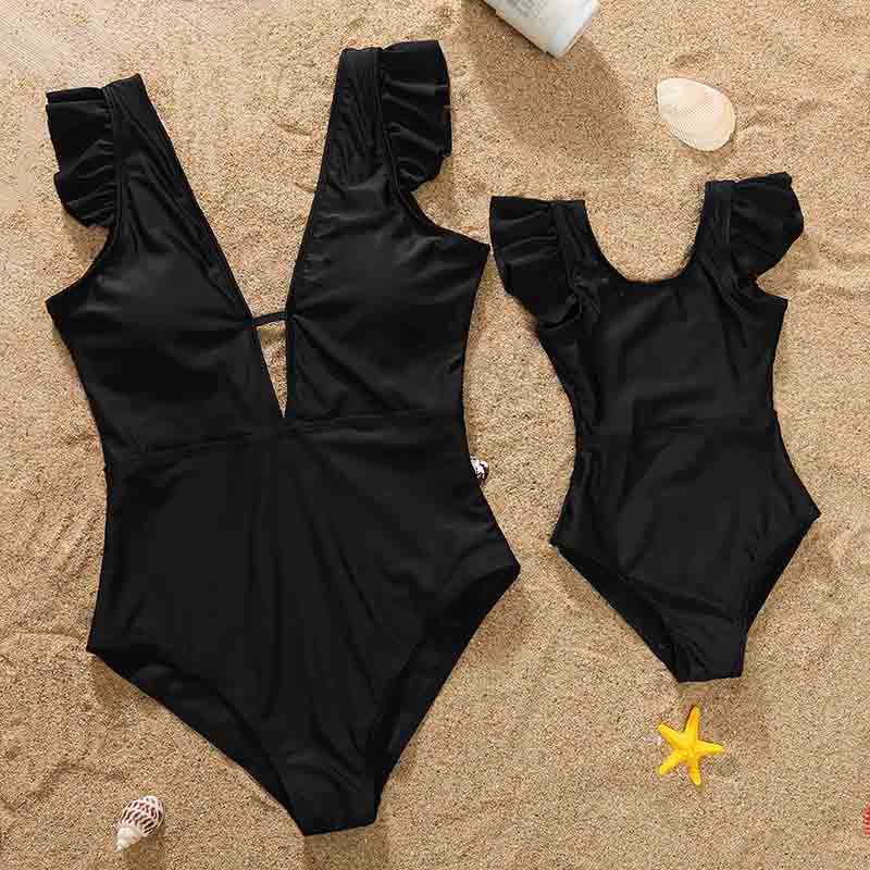 Bộ Đồ Bơi Bikini Dành Cho Mẹ Và Con Gái