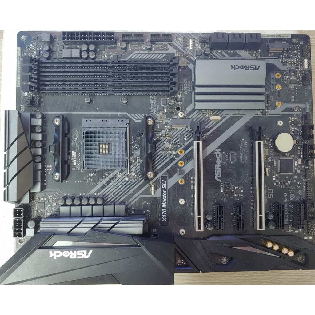 Mainboard Asrock X470 Master SLI.